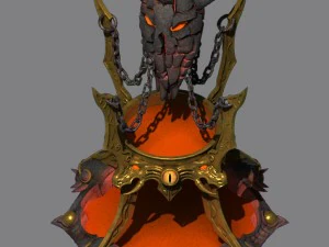 grimas - vuurpot 01 3D Model