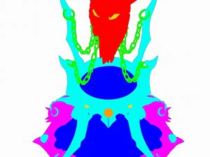 grimace - brazier 01 3D Model