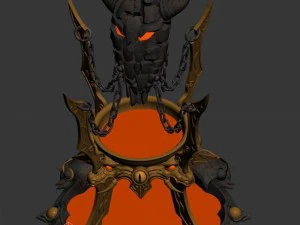 grimace - brazier 01 3D Model