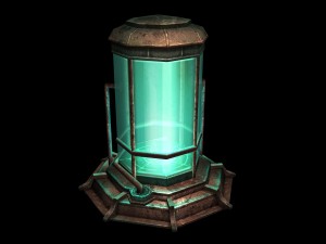 church hospital - specimen container 01 3D Model