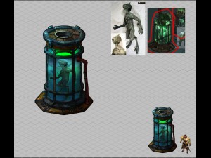 church hospital - specimen container 02 3D Model