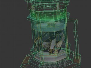 church hospital - specimen container 02 3D Model