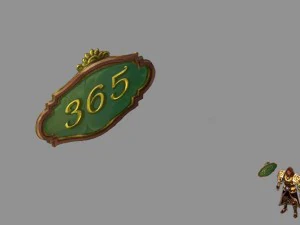church hospital - bedboards 3D Model
