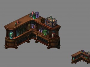 church hospital - chemical holder 03 3D Model