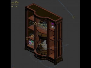 church hospital - chemical holder 04 3D Model