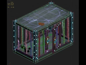 church hospital - sleepy cage 02 3D 모델