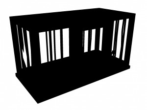 church hospital - cage 01 3D Model