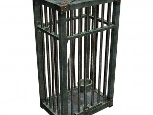 church hospital - cage 02 3D Model