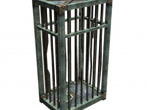 church hospital - cage 02 Model 3D