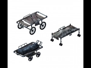 church hospital - the morgue 01 3D Model