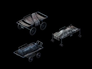 church hospital - the morgue 01 3D 모델