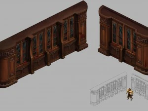 church hospital - blood sampler 01 3D Model