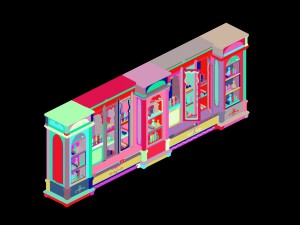 church hospital - blood sampler 02 3D Model