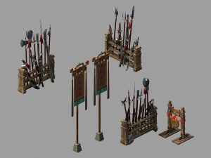 кільце - стійка 3D Модель