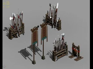 ring - rack 3D Model