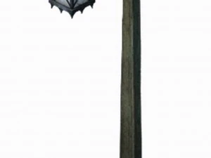 howling highlands - lights - wooden bar 01 3D Model
