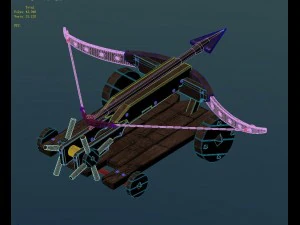 howling highlands - ballista 01 3D Model