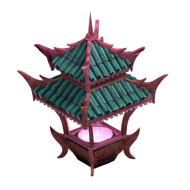 magic palace - stove 01 Model 3D .c4d .max .obj .3ds .fbx .stl .blend