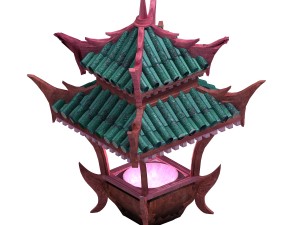 magic palace - stove 01 3D Model