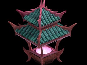 magic palace - stove 01 Model 3D