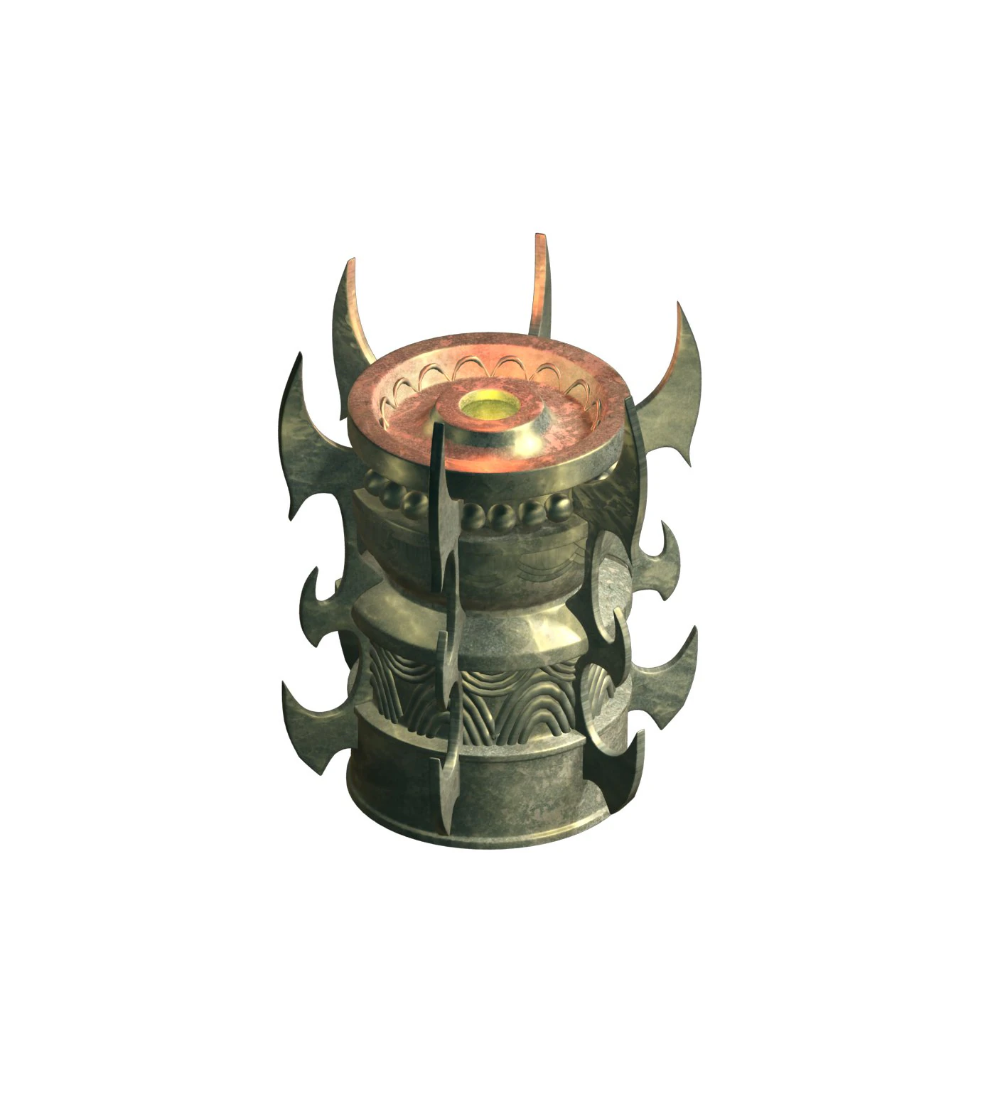 magic palace - street lights 01 3D Model .c4d .max .obj .3ds .fbx .stl .blend 