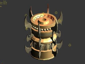 magic palace - street lights 01 3D Model