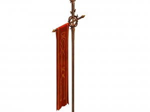 muslim - banner 03 3D Model