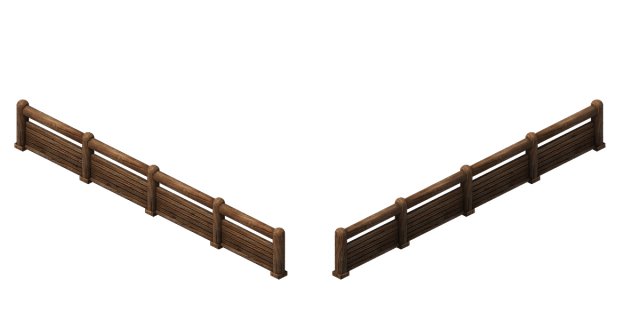 horse racing area - wooden bar 02 3D मॉडल .c4d .max .obj .3ds .fbx .stl .blend 