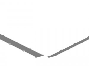 horse racing area - wooden bar 02 3D मॉडल