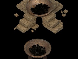 cottage tribe - brazier 271 Modello 3D