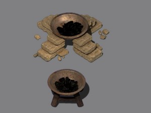 cottage tribe - brazier 271 3D 模型