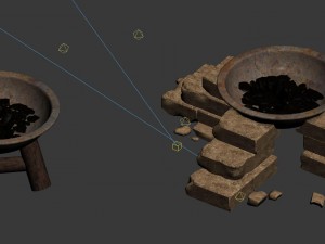 cottage tribe - brazier 271 3D 模型
