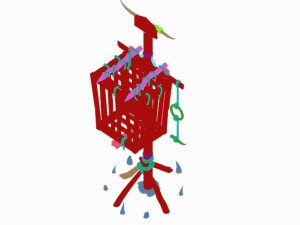 cottage tribe - cage 271 3D Model