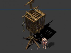cottage tribe - cage 271 3D Model