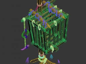 cottage tribe - cage 271 3D Model