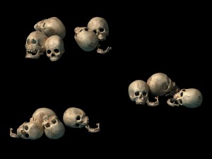 death desert - skull 01 3D Модель