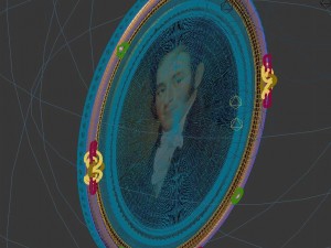 library - director portrait 01 Modelo 3D