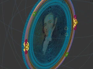 library - director portrait 01 3D Model