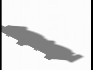 library - bookcase 01 3D Model