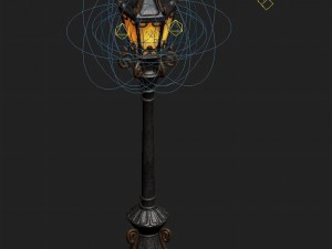 library - universal lights 01 3D Model