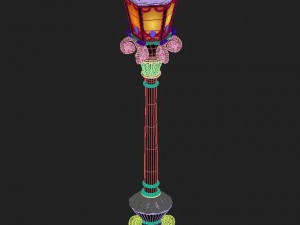 library - universal lights 01 3D Model