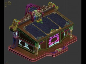 library - universal showcase 01 3D मॉडल