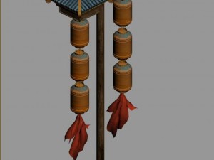 journey to the west - taiwan street lights 3D Model