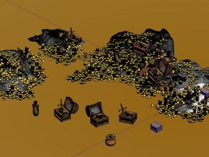 vampire - treasure 01 3D Model