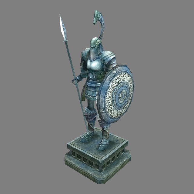 vampire city - corridor armor 01 Modelo 3D .c4d .max .obj .3ds .fbx .stl .blend 