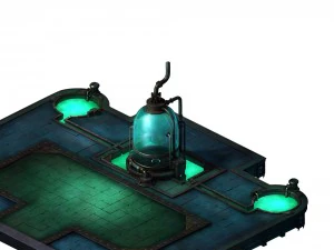 вампир - биохимическая печь 3D Модель