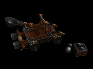 vampire - ranger catapults 01 3D Model
