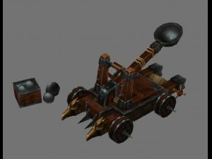 vampire - ranger catapults 01 3D Model