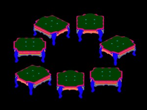 vampire warriors area - sofa 02 Modello 3D