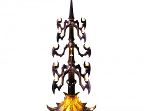 злой создатель - при свечах 01 3D Модель